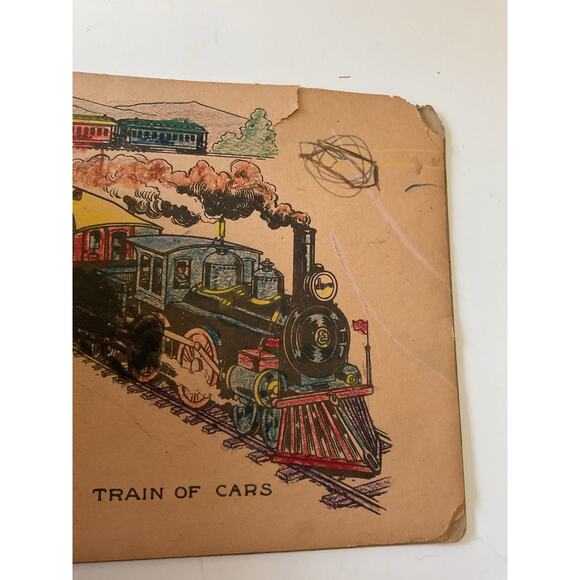 1910’s Antique Color Books & Drawing Book Bundle of 4 Rough Condition - Picture 13 of 14